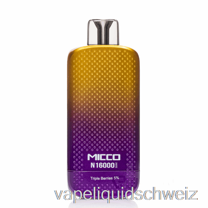 Horizontech Micco N16000 Einweg-Dreifachbeeren-Vape Ohne Nikotin